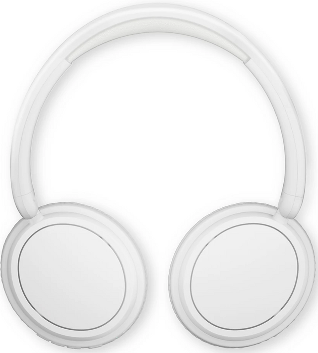 PHILIPS Wireless On Ear Headphone with mic 40mm drivers/closed-back white