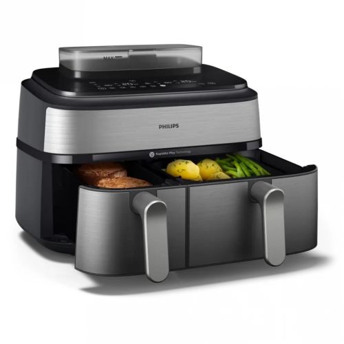 Philips Airfryer 5000 Series NA555/00, 9L Silver EU
