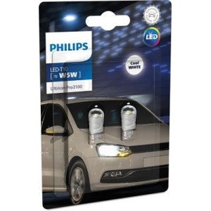 PHILIPS ULTINION PRO3100SL W5W 6000K LED 0,74W 12V CARTON BLISTER X2 PCS