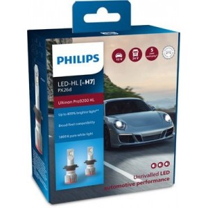 PHILIPS ULTINION PRO9200HL H7 5800K 21W 12V CARTON BOX X2 PCS