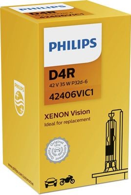 PHILIPS VISION D4R 4400K 35W 42V CARTON BOX 1 PCS