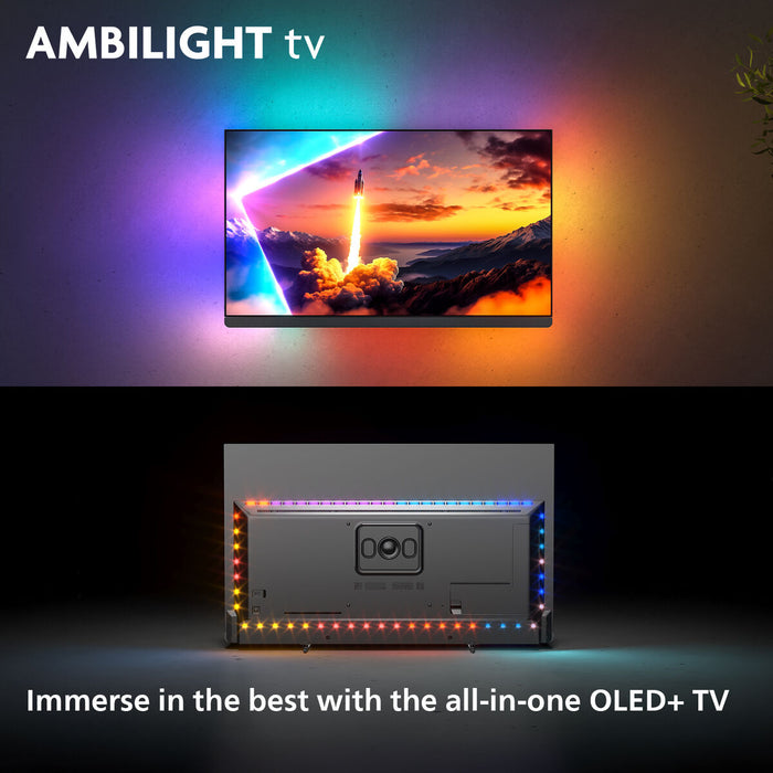 TV PHILIPS 77OLED910/12, 77"(194 cm), OLED+ 4K Ambilight TV