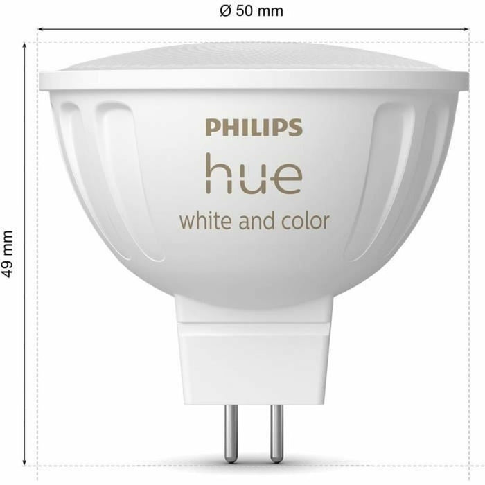 LED lamp Philips White G 400 lm 2 Units (6500 K)