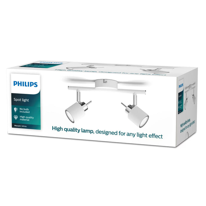 Spotlight Philips meranti White GU10 (2 Units)