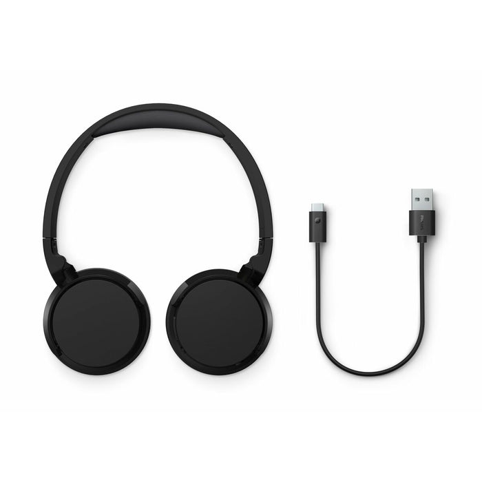 PHILIPS Headphones with mic up to 25 hours playtime black