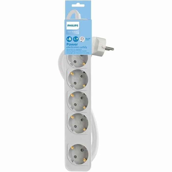 Power Socket - 5 sockets with Switch Philips CHP2154W/12