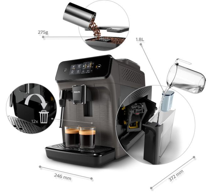 Philips EP1224 Fully-auto Espresso machine 1.8 L