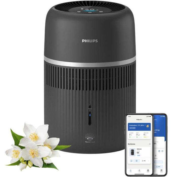 Philips Air Humidifier - 4000 Series HU4210/03, 3.5 l, 3 W, dark gray