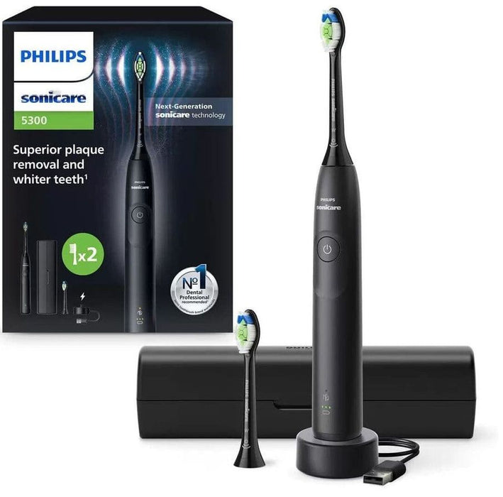 PHILIPS toothbrush Sonicare HX7101/03 BrushPacer and SmartTimer black travel case