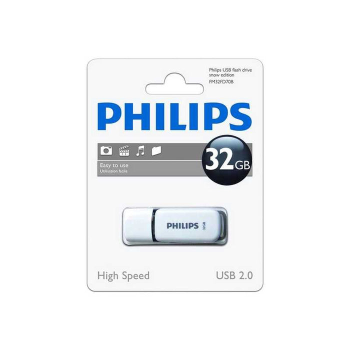 USB 2.0 32GB SNOW PHILIPS - GRAY