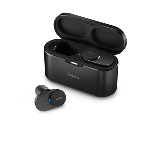 Philips Fidelio T1BK/00 Wireless Earbuds TWS, ANC, BT 5.2, Black EU