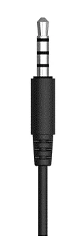 Philips Wired Headphones TAE1156, black
