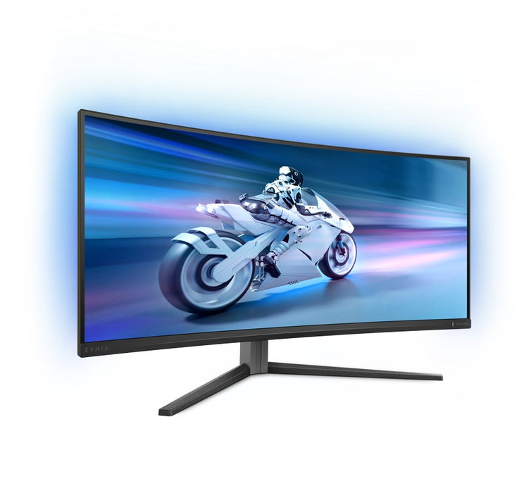 Philips Evnia 34M2C6500, 34" Curved 1800R QD-OLED, 3440x1440@175Hz, 0.03ms GtG, 1000 nit, 1 000 000:1, Mega Infinity DCR, Adaptive Sync, FlickerFree, LowBlue Mode, Tilt, Height Adjust, Swivel, 2xHDMI, DP, USB hub