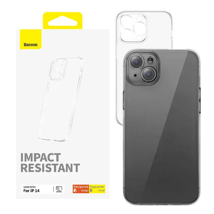 Phone Case for iP 14 Baseus OS-Lucent Series (Clear) - Protective cases for smartphones<<<Cases<<<GSM