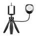 Phone holder/tripod APEXEL APL-JJ21FL with LED light (black) - Tripods and ring lights<<<stands<<<tripods<<<Selfie