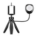 Phone holder/tripod APEXEL APL-JJ21FL with LED light (black) - Tripods and ring lights<<<stands<<<tripods<<<Selfie