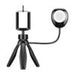 Phone holder/tripod APEXEL APL-JJ21FL with LED light (black) - Tripods and ring lights<<<stands<<<tripods<<<Selfie
