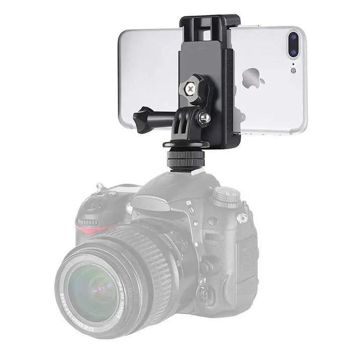 Phone/Sports Camera Holder with Adapter - Black - Photo accessories<<<HurtelXML