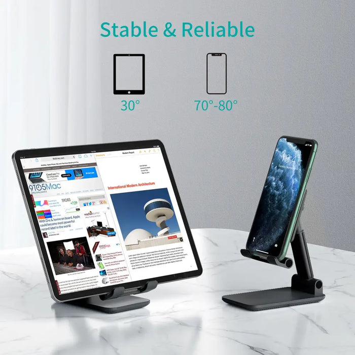 Phone stand Choetech H88-BK (black) - Cell phone holders<<<HurtelXML&&&Bases and stands<<<stands<<<tripods<<<Selfie