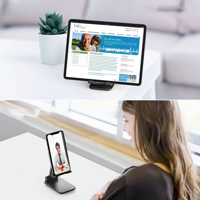 Phone stand Choetech H88-BK (black) - Cell phone holders<<<HurtelXML&&&Bases and stands<<<stands<<<tripods<<<Selfie