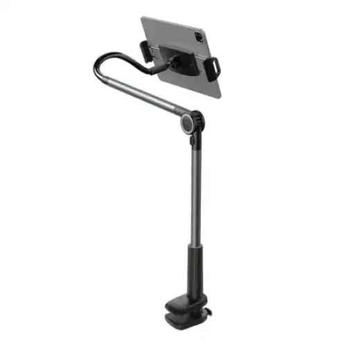 Phone / tablet rotary clip holder Baseus Otaku Life Rotary Pro (gray) - Bases and stands<<<stands<<<tripods<<<Selfie