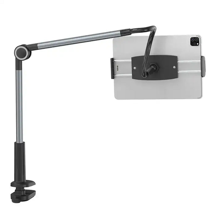 Phone / tablet rotary clip holder Baseus Otaku Life Rotary Pro (gray) - Bases and stands<<<stands<<<tripods<<<Selfie