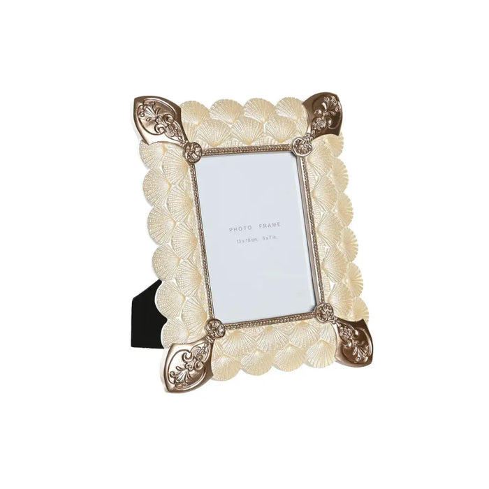 Photo frame DKD Home Decor 22,8 x 2,6 x 28,6 cm Crystal Copper White Resin Romantic - Декорация и Осветление<<<Дом