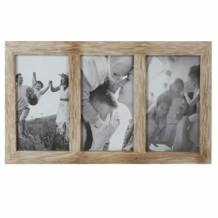 Photo frame DKD Home Decor Crystal Natural Moutain MDF Wood (35 x 1,2 x 18 cm) - Декорация и Осветление<<<Дом
