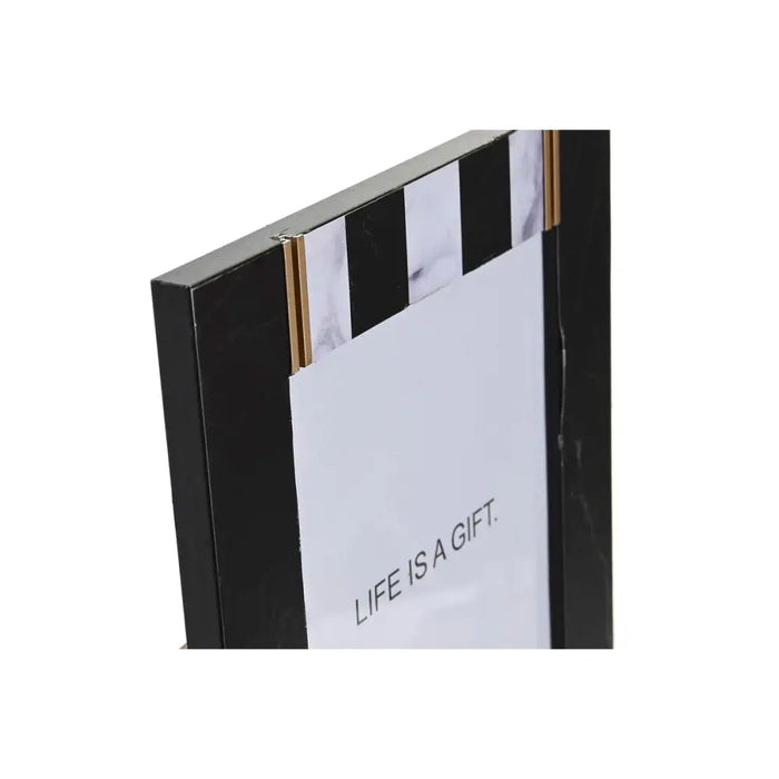 Photo frame DKD Home Decor Metal Bicoloured MDF Wood (20,8 x 1,5 x 25,8 cm) - Декорация и Осветление<<<Дом