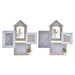 Photo frame DKD Home Decor Wood 39 x 3 x 41 cm Natural Plant (2 Units) - Декорация и Осветление<<<Дом
