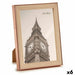 Photo frame Gift Decor Brown Copper Glass polypropylene (6 Units) - Декорация и Осветление<<<Дом