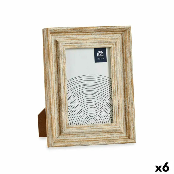 Photo frame Gift Decor Brown Golden Wood Glass Crystal polystyrene Plastic (6 Units) - Декорация и Осветление<<<Дом