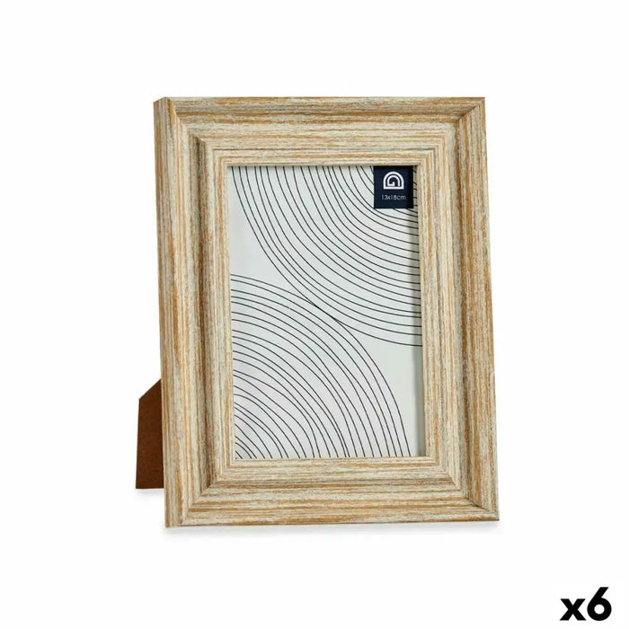 Photo frame Gift Decor Brown Golden Wood Glass Crystal polystyrene Plastic (6 Units) - Декорация и Осветление<<<Дом