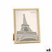 Photo frame Gift Decor Brown Natural Plastic (6 Units) - Декорация и Осветление<<<Дом Градина<<<BigBuy&&&Рамки за
