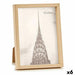 Photo frame Gift Decor Brown Natural Plastic (6 Units) - Декорация и Осветление<<<Дом Градина<<<BigBuy&&&Рамки за