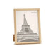 Photo frame Gift Decor Brown Natural Plastic (6 Units) - Декорация и Осветление<<<Дом Градина<<<BigBuy&&&Рамки за