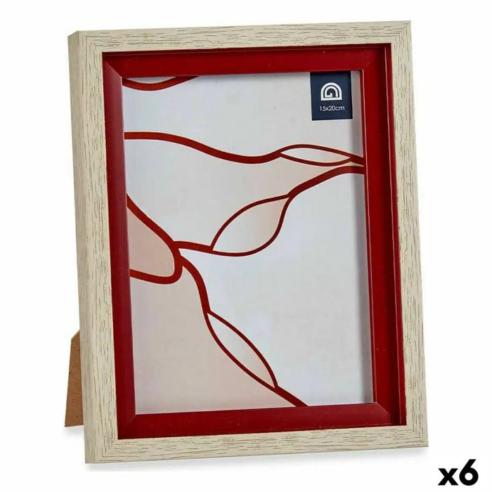 Photo frame Gift Decor Brown Red Wood Glass Crystal polystyrene Plastic (6 Units) - Декорация и Осветление<<<Дом