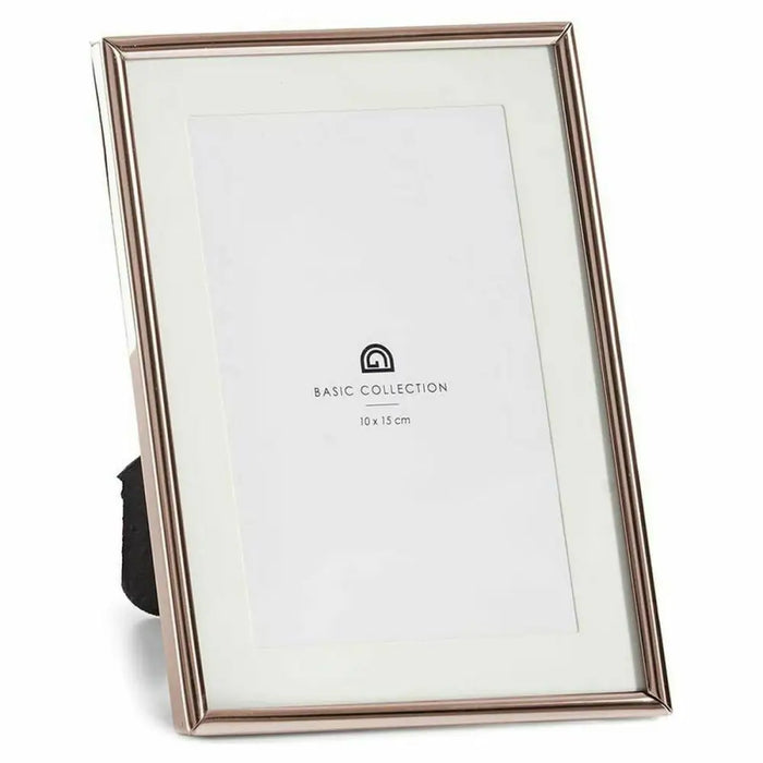 Photo frame Gift Decor Copper Crystal Steel (12 Units) - Декорация и Осветление<<<Дом Градина<<<BigBuy&&&Рамки за