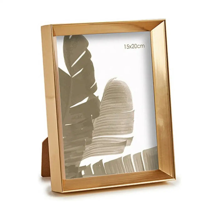Photo frame Gift Decor Golden Glass Plastic (6 Units) - Декорация и Осветление<<<Дом Градина<<<BigBuy&&&Рамки за