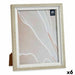 Photo frame Gift Decor White Beige Glass Crystal polystyrene Plastic (6 Units) - Декорация и Осветление<<<Дом