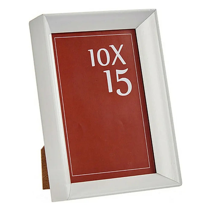 Photo frame Gift Decor White Glass Plastic (6 Units) - Декорация и Осветление<<<Дом Градина<<<BigBuy&&&Рамки за