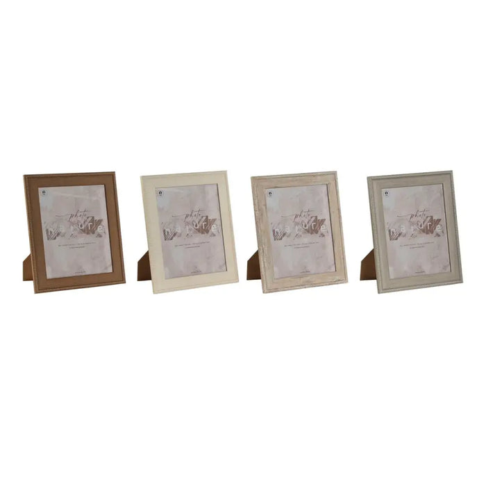 Photo frame Home ESPRIT Brown Beige Cream Natural Crystal polystyrene 26,2 x 1,6 x 31,2 cm - Декорация и