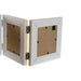 Photo frame Home ESPRIT Brown Beige Natural Ivory Crystal polystyrene 47 X 2 X 16 cm (4 Units) - Декорация и