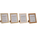Photo frame Home ESPRIT Multicolour Crystal polystyrene 26,2 x 1,6 x 31,2 cm (4 Units) - Декорация и Осветление<<<Дом