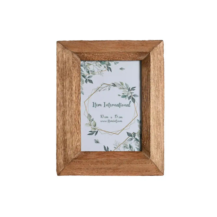 Photo frame Home ESPRIT Natural Crystal Mango wood - Декорация и Осветление<<<Дом Градина<<<BigBuy&&&Рамки за