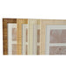 Photo frame Home ESPRIT White Brown Beige Natural Crystal polystyrene Scandinavian 26 X 2 X 44 cm (4 Units) - Декорация
