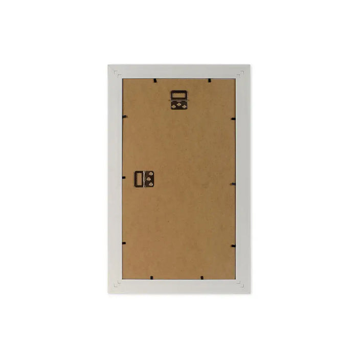 Photo frame Home ESPRIT White Brown Beige Natural Crystal polystyrene Scandinavian 26 X 2 X 44 cm (4 Units) - Декорация