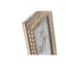 Photo frame Home ESPRIT White Natural Crystal Mango wood Flower Indian Man 31,5 x 2 x 36,5 cm - Декорация и