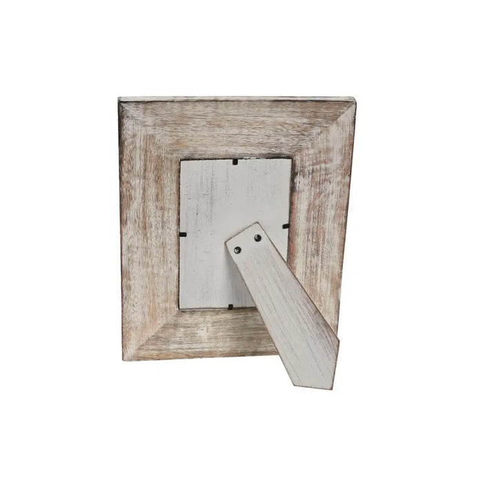 Photo frame Home ESPRIT White Natural Crystal Mango wood Indian Man 21 x 2 x 26,5 cm - Декорация и Осветление<<<Дом