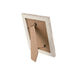 Photo frame Home ESPRIT White Natural Crystal polystyrene Scandinavian 19,5 x 2 x 24,5 cm (2 Units) - Декорация и